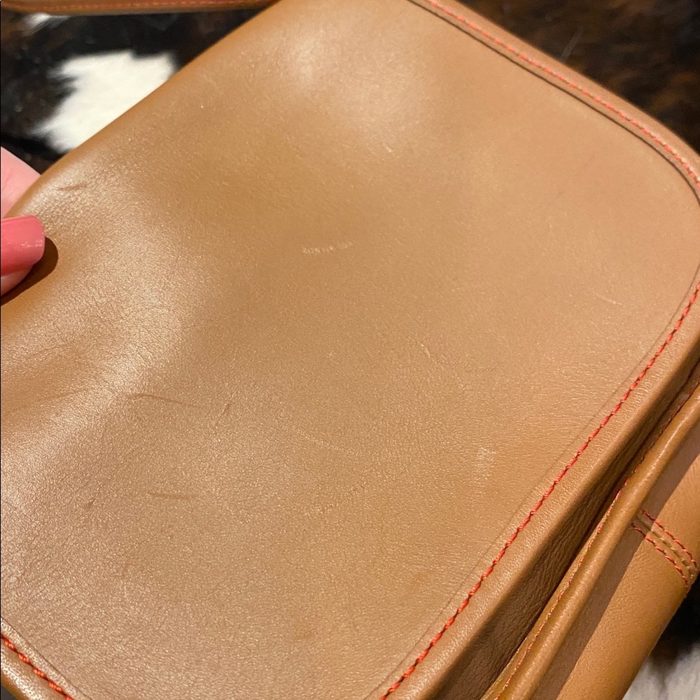 Coach Limited Edition Tan Leather Crossbody Bag - Picture 2 of 6